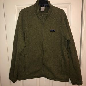 Patagonia Jackets & Coats - Patagonia Mens Olive Green Fleece Zip up Jacket Patagonia Jackets & Coats - Patagonia Mens Olive Green Fleece Zip up Jacket